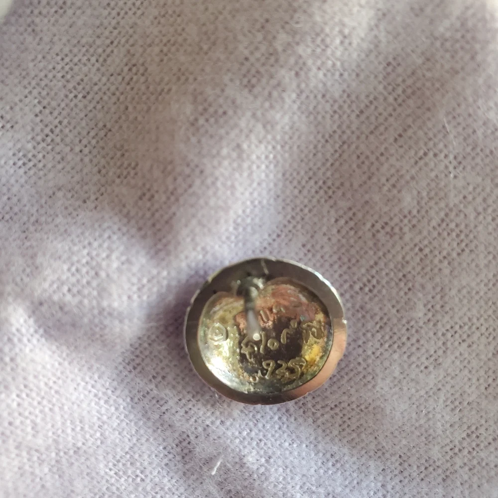 Sterling Silver Soccer Ball Pin